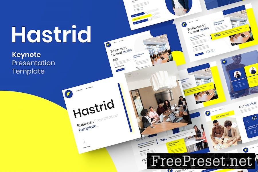 Hastrid – Business Keynote Template SVBMKAD