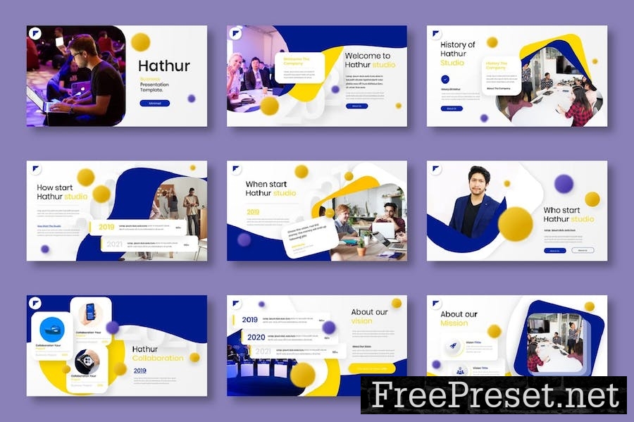 Hathur – Business Keynote Template 46Z976Y