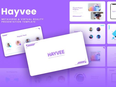 Hayvee - Metaverse & Virtual Reality Google Slides DYD7K4P