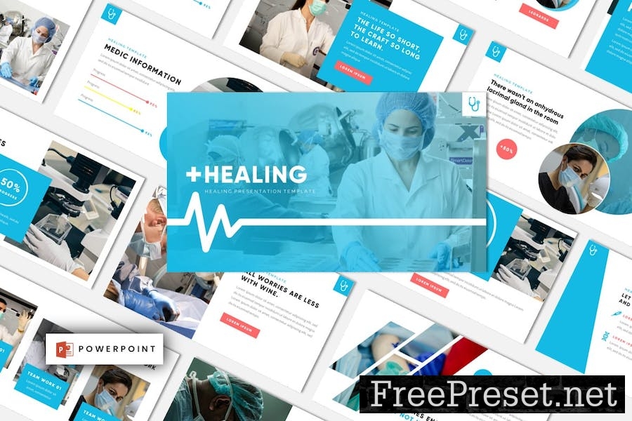 Healing - Medical Powerpoint Template 3ZY9BSK