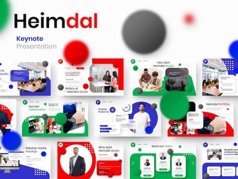 Heimdal – Business Keynote Template A3838PS