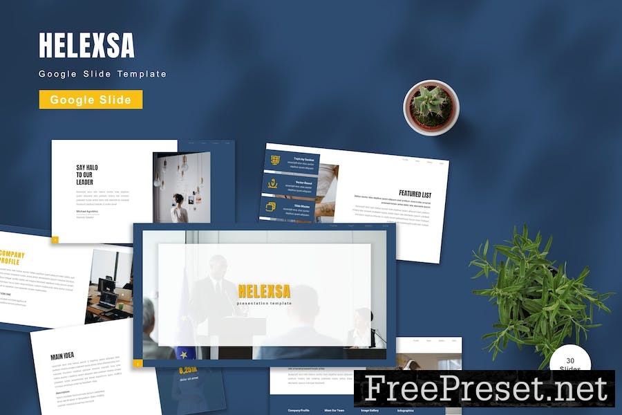 Helexsa - Google Slide Template ZJNZSHT