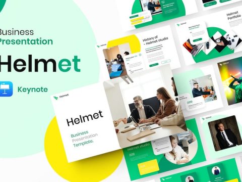 Helmet – Business Keynote Template HFYK7A6