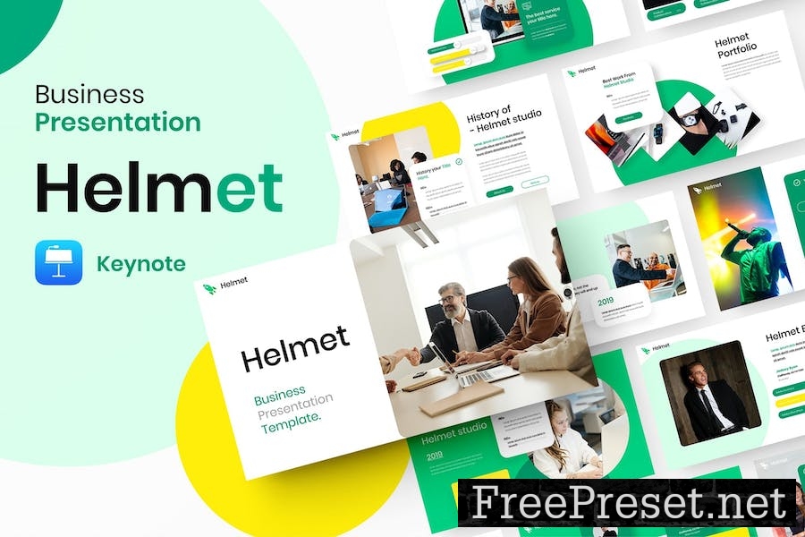 Helmet – Business Keynote Template HFYK7A6