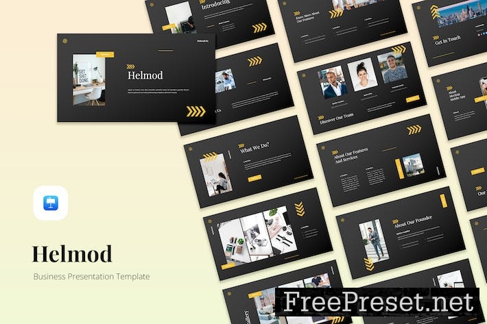 Helmod - Business Keynote Template PUXWAUQ