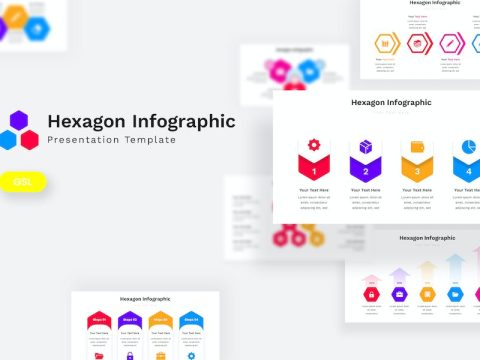 Hexagon Infographic - Google Slides Template