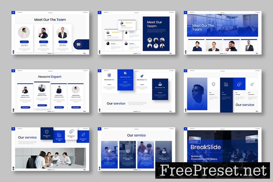 Hexami – Business Keynote Template