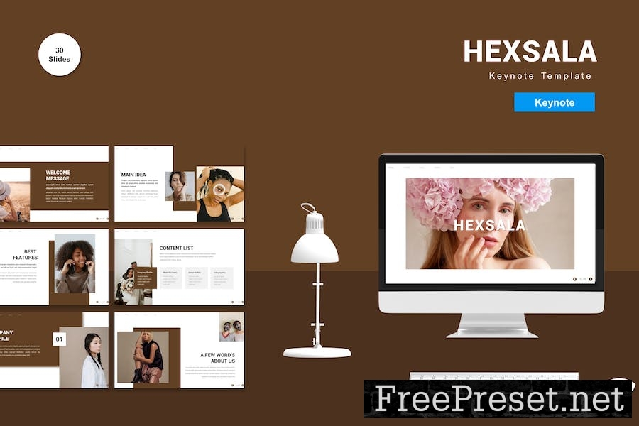 Hexsala - Keynote Template 7LGHEND