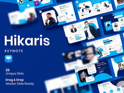 Hikaris – Business Keynote Template ZZ6RFHT