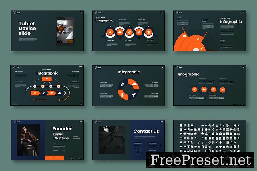 Hilal – Business Keynote Template 236VZ2K