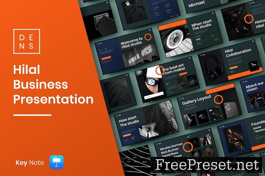 Hilal – Business Keynote Template 236VZ2K