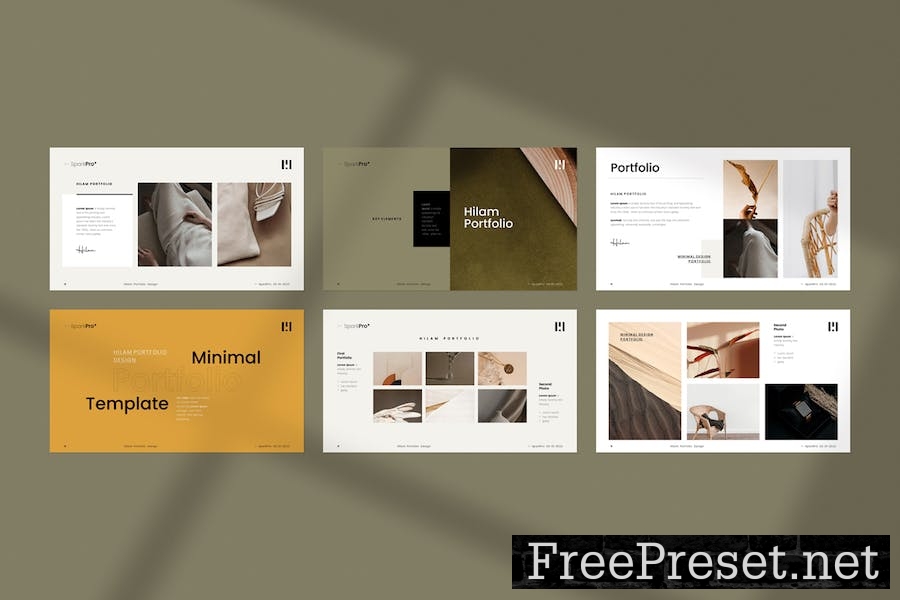 Hilam Portfolio Template 8MTNXEJ