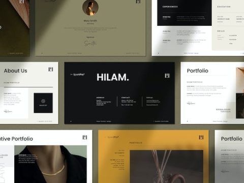 Hilam Portfolio Template 8MTNXEJ