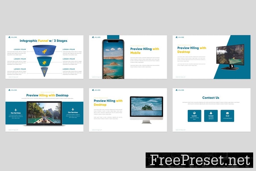 Hiling - Travel Agency Keynote Template 9BMXAEM