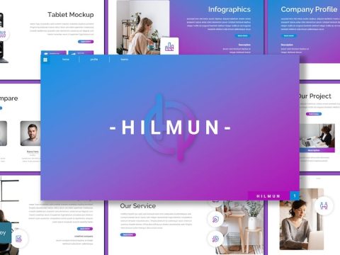 Hilmun - Business Keynote Template 68LBKNF