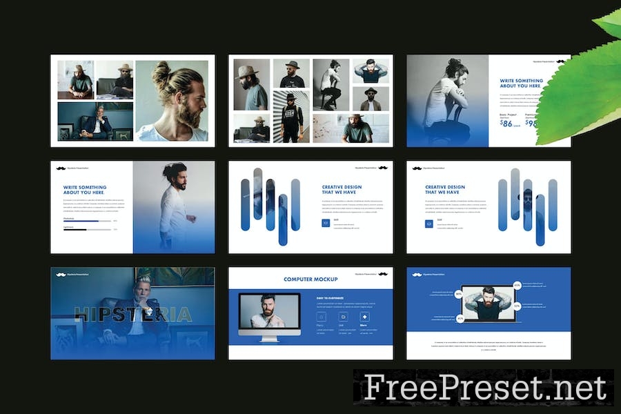 Hipsteria - Keynote Template DHB3W9L