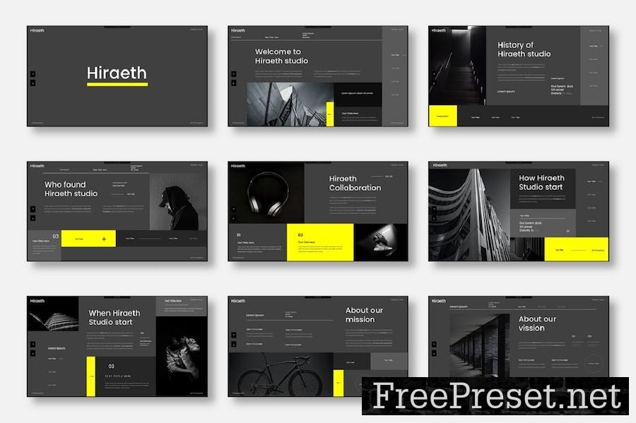 Hiraeth - Business Google Slide Template 4KU4ZXZ