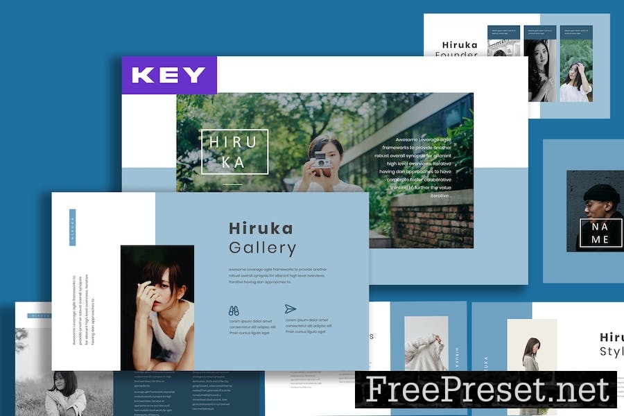 Hiruka Keynote Template SZXBN8U