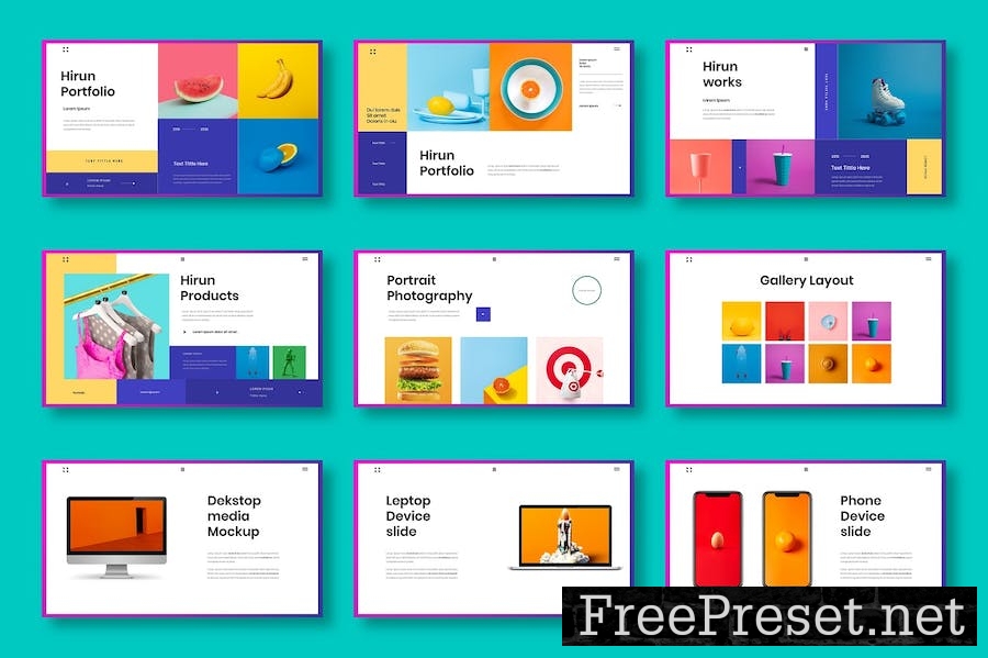 Hirun – Business Keynote Template 54MFC3N