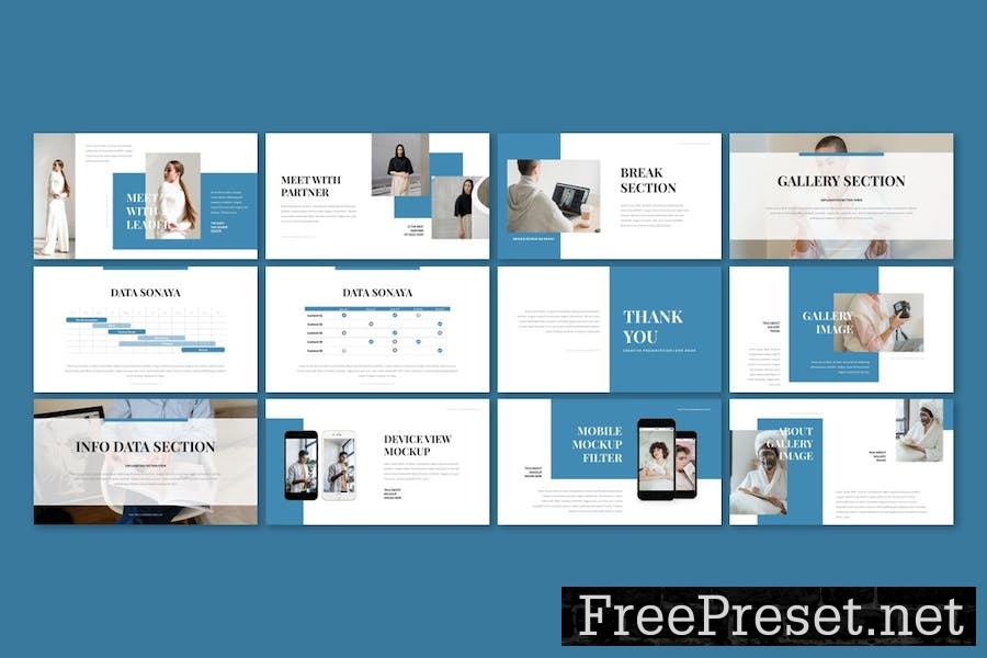 Hiteria - Creative Lookbook Powerpoint Template VMNLUTV