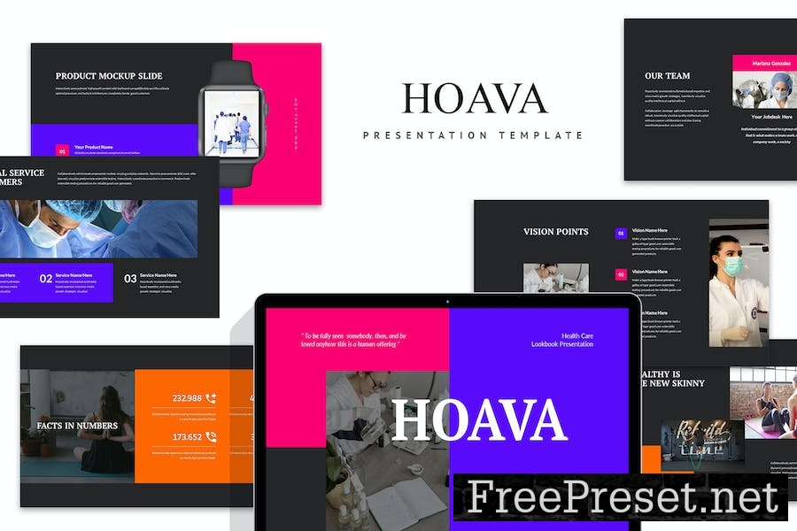 Hoava : Healthcare Lookbook Keynote 5RCFZDH