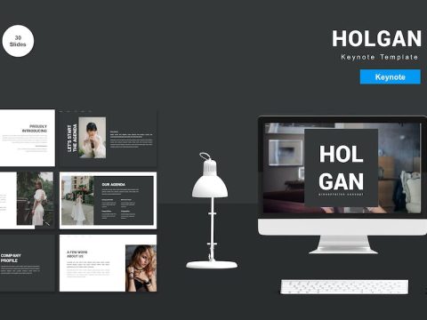 Holgan - Keynote Template SU6PR3P