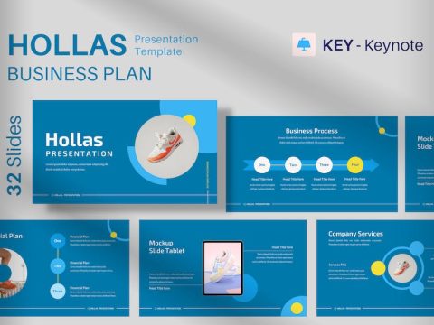 Hollas Keynote Business Plan Presentation Template M33K6P6