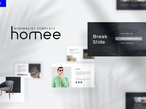 Homee - Minimalist Keynote Template TEAFB2Y