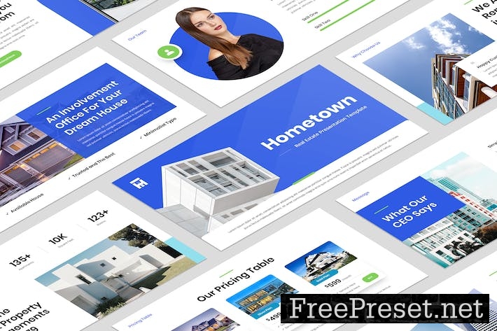 Hometown - Real Estate Keynote Template PVSCLEN