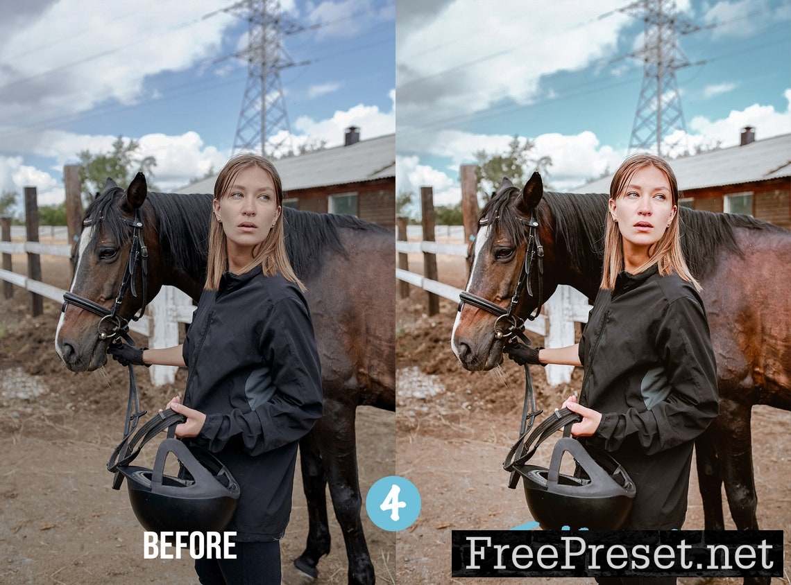 Horse Riding Lightroom Preset Photoshop