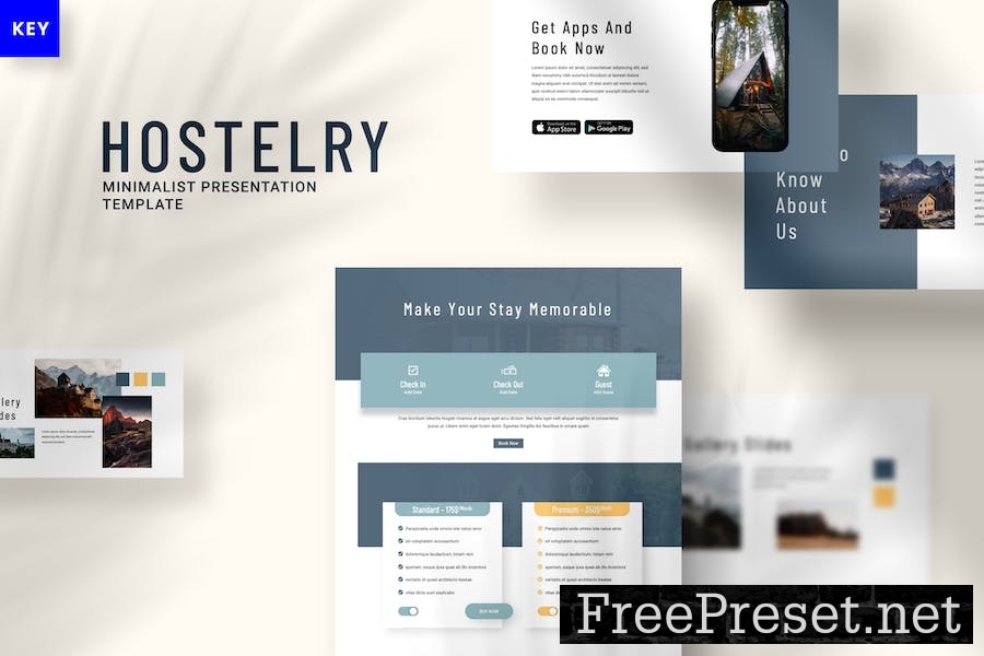 Hostelry - Keynote Template