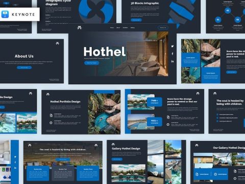 Hotel & Resort Keynote Template RLTMDKR