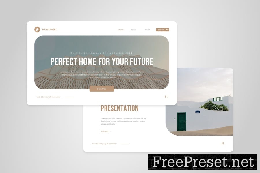 Housely - Real Estate Keynote Template QBV69GF