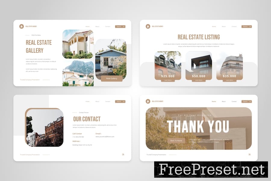 Housely - Real Estate Keynote Template QBV69GF