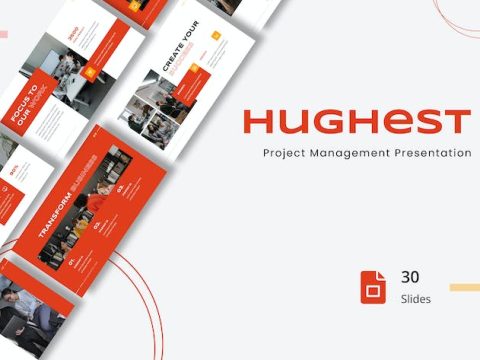 Hughest - Project Management Google Slide