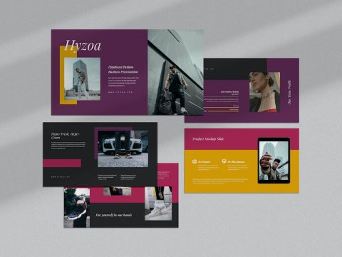 Hyzoa : Hypebeast Fashion Keynote Template PPXMEHH