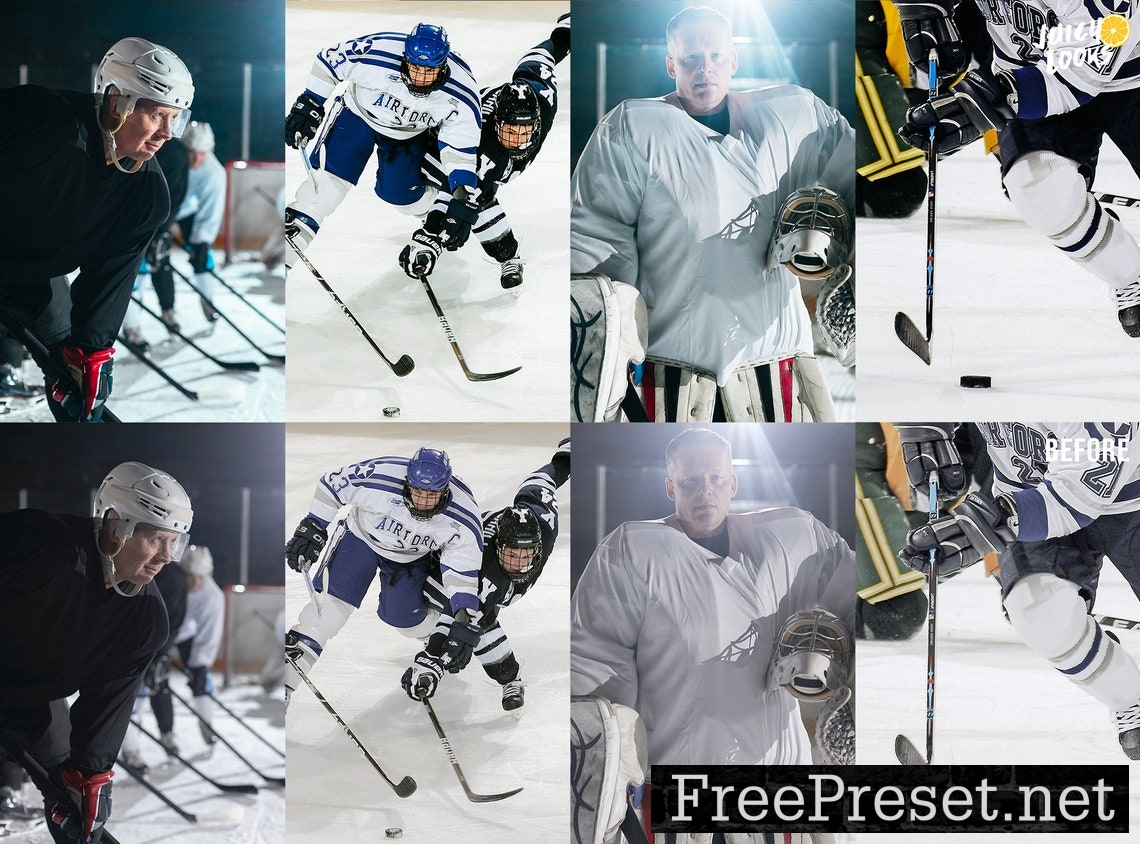 Ice Hockey Lightroom Presets Photoshop