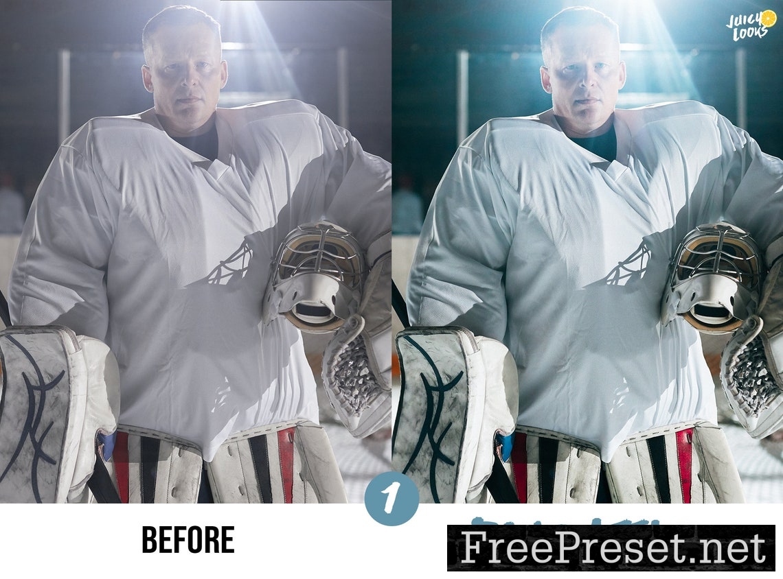 Ice Hockey Lightroom Presets Photoshop