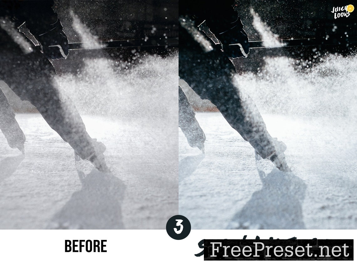 Ice Hockey Lightroom Presets Photoshop