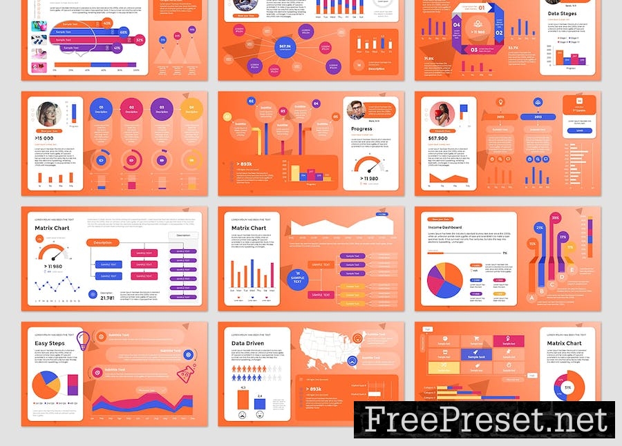 Idea Dashboards PowerPoint Presentation Template PD6ZQ29