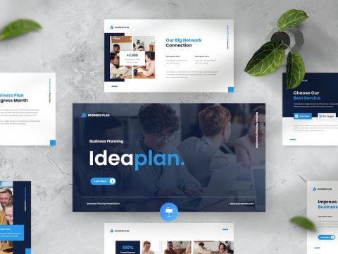 Ideaplan - Business Plan Keynote Template VGZ3V3Y