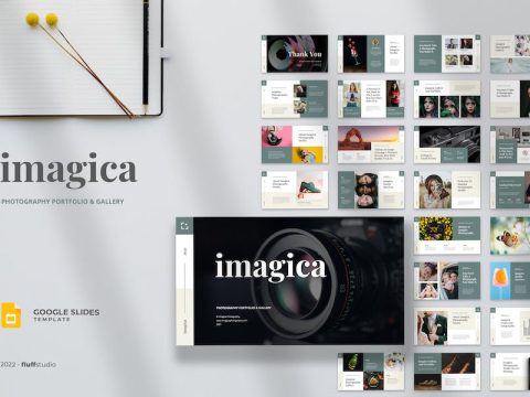 Imagica - Photography Google Slides Template 3FRSH8R