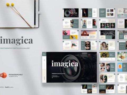 Imagica - Photography PowerPoint Template 5PV6U2G