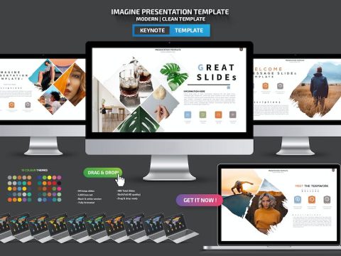 Imagine Keynote Presentation Templates R9ZF75P