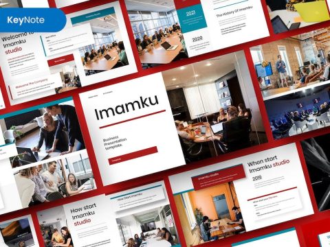 Imamku – Business Keynote Template WLWYENH