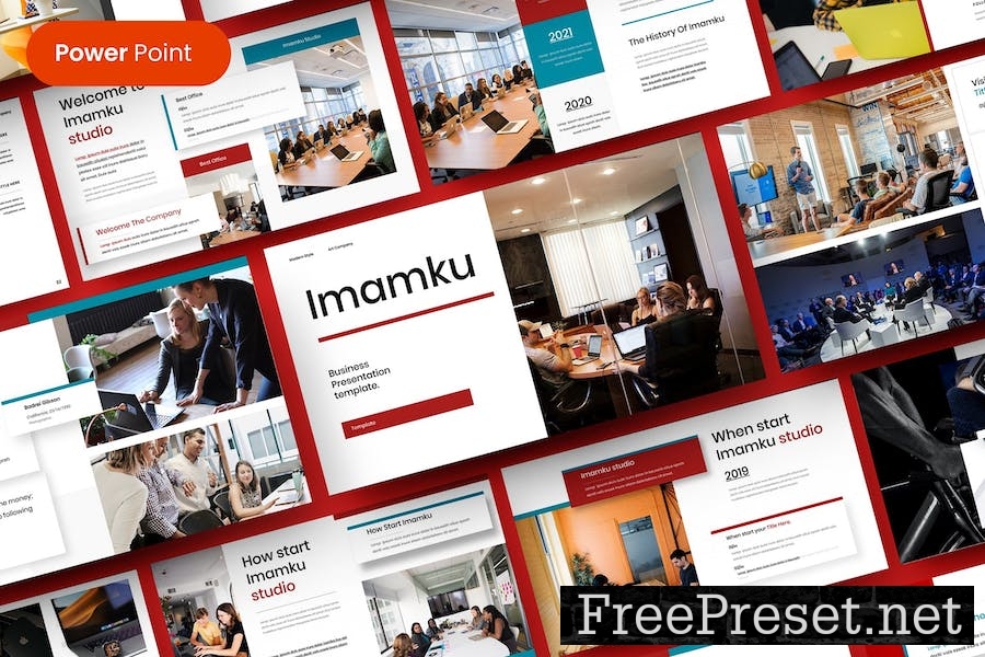 Imamku – Business PowerPoint Template YEJEHR2