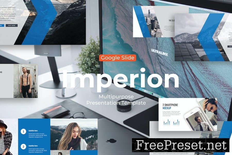 Imperion - Google Slide Template YBNEACQ