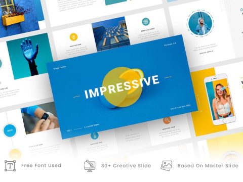 Impressive - Creative Business Keynote Template TVCHVQV