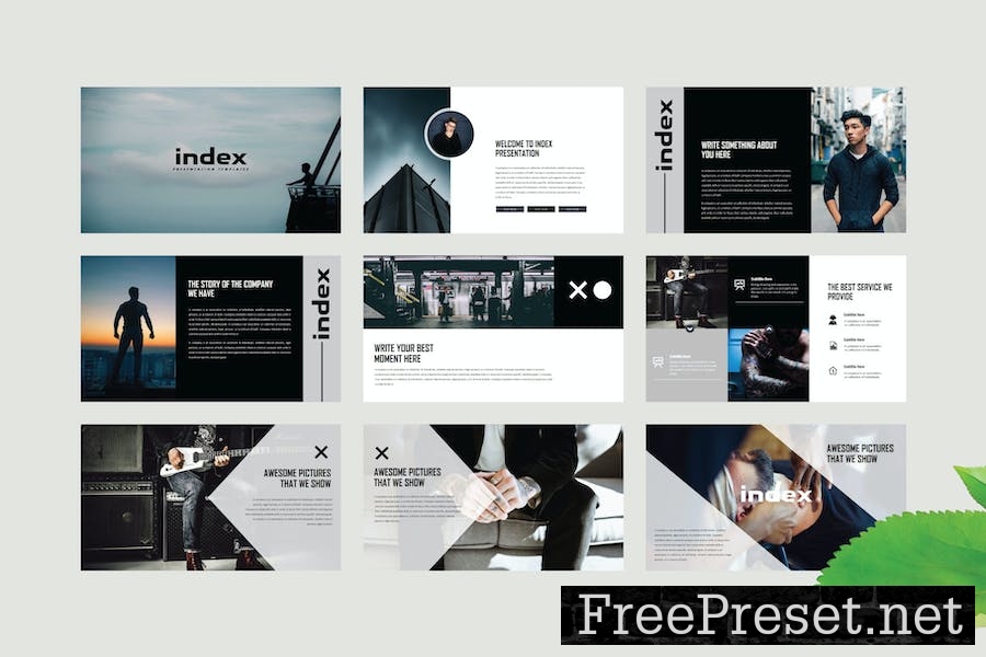 Index - Keynote Template 2TWFL98