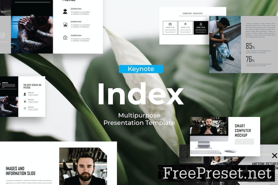 Index - Keynote Template 2TWFL98